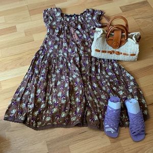 Adorable 💜Vintage Tiered dress